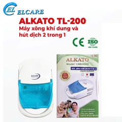 Máy xông khí dung tích hợp hút dịch Alkato TL200 Nhật Bản