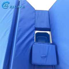 GIƯỜNG BỆNH NHÂN GBM-097 03 TAY QUAY CÓ CHẬU GỘI ĐẦU NEW