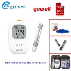 Máy đo đường huyết Yuwell Accusure 710 Tặng Kèm 20 Que và 20 kim