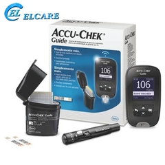 Máy đo đường huyết Accucheck Guide chính hãng tặng 25 que thử và 25 kim