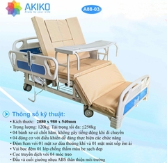 Giường Bệnh Nhân Chạy Điện Đa Chức Năng Akiko A88-03 New