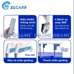 Oromi ZL-FH-Q02 - Giường Y Tế Điện Có Bô New