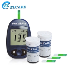 Máy Đo Đường Huyết On-Call Plus  Tặng 25 que+25Kim