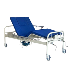 GIƯỜNG BỆNH NHÂN GBM-097 03 TAY QUAY CÓ CHẬU GỘI ĐẦU NEW