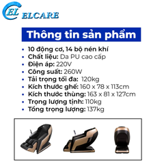 Ghế massage 3D Công Nghệ Cao ORM-K21