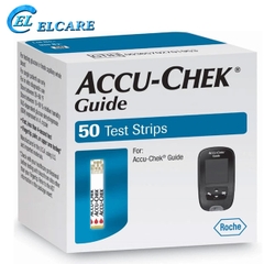 Máy đo đường huyết Accucheck Guide chính hãng tặng 25 que thử và 25 kim