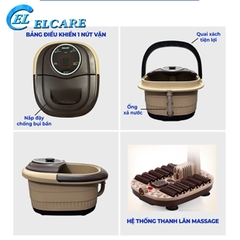Bồn Ngâm Massage Chân OROMI -528D
