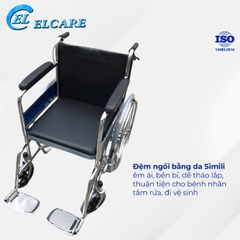 Xe Lăn Bô 2 Lớp Ghế, Có Phanh Tay-XL-365