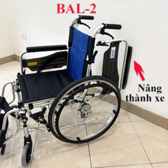 Xe Lăn Cao Cấp Miki Nhật Bản BAL-2 (BAL-1 New)