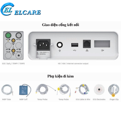 Máy Monitor Theo Dõi Bệnh Nhân JPD-800B – Đa Thông Số, Chính Xác, Dễ Sử Dụng