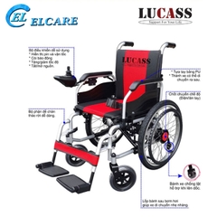 Xe lăn điện Lucass XE-301 New