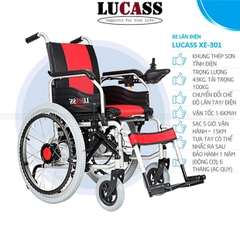 Xe lăn điện Lucass XE-301 New