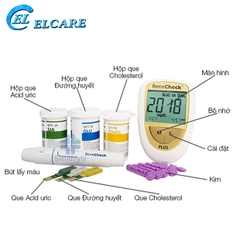 Máy Đo Đường Huyết BeneCheck Plus 3 in 1 chính hãng