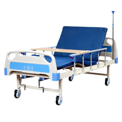 Giường Bệnh Nhân Lucass GB2 - Giường Y Tế 2 tay Quay New