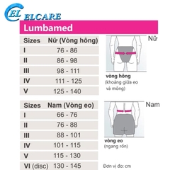 Đai Lưng Chữa Bệnh Cột Sống, Thoát Vị Đĩa Đệm Lumbamed Basic