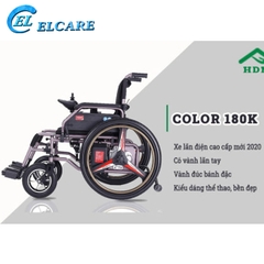 Xe lăn điện COLOR 180K vành đúc