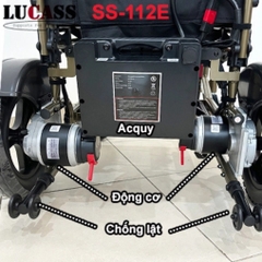 Xe Lăn Điện Phiên Bản Mới Lucass SS-112E