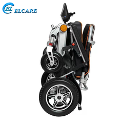Xe lăn điện thông minh, sạc pin điện thoại, xi nhan, đèn pha Hongye-W580