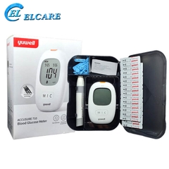 Máy đo đường huyết Yuwell Accusure 710 Tặng Kèm 20 Que và 20 kim