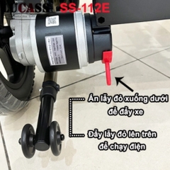 Xe Lăn Điện Phiên Bản Mới Lucass SS-112E