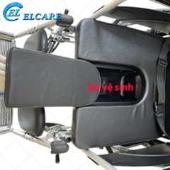 Xe Lăn Hợp Kim Nhôm Cao Cấp Lucass X72 Ngà Nằm Kèm Bô Vệ Sinh