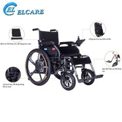 Xe lăn điện COLOR 180K vành đúc