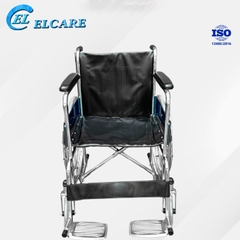 OROMI DY01809 - Xe Lăn Ghế Da, Không Phanh