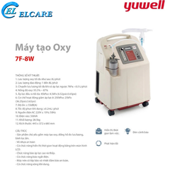 Máy Tạo Oxy Công Suất 8L/Phút Yuwell 7F-8/8W