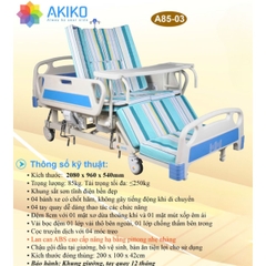 Giường Đa Năng 4 Tay Quay Akiko A85-03 - Giường Y Tế Công Nghệ Nhật Bản