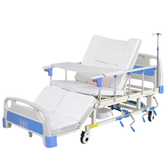 Giường Bệnh Nhân Lucass GB-C41 - Giường Y Tế 4 Tay Quay New