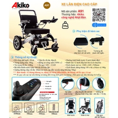 Xe lăn điện siêu nhẹ Akiko A91 New