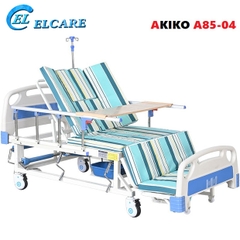 Giường Bệnh Nhân AKIKO A85-04 - Giường Y Tế 4 Tay Quay New