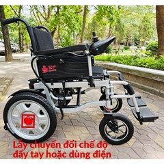 Xe Lăn Điện Hongye W510 – Phiên Bản Đời Mới, Thể Thao, Bền Khoẻ Và Có Điều Khiển Từ Xa