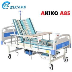 Giường Bệnh Nhân AKIKO A85 - Giường Y Tế 5 Tay Quay New