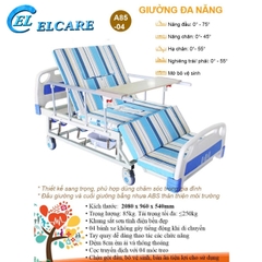 Giường Bệnh Nhân AKIKO A85-04 - Giường Y Tế 4 Tay Quay New