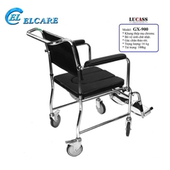 Ghế bộ vệ sinh có bánh xe Lucass GX900