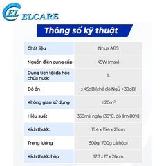 Máy Hút Ẩm Oromi H2105 Máy Hút Ẩm Không Khí Mini New