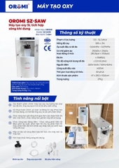 Máy Tạo Oxy Công Nghệ Nhật Bản Oromi SZ-5AW 5 Lít