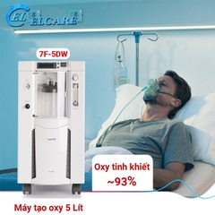 Máy tạo Oxy Yuwell 7F-5D/7F-5DW ( 7F-6W) - 5L/phút