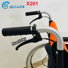 Xe lăn khung hợp kim nhôm Lucass X201