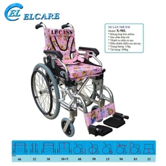 Xe lăn trẻ em Lucass X98L