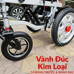 Xe Lăn Điện Hongye W510 – Phiên Bản Đời Mới, Thể Thao, Bền Khoẻ Và Có Điều Khiển Từ Xa