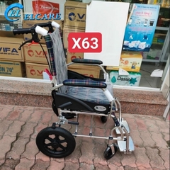 Xe Lăn Tay Cao Cấp Lucass X63 ( bánh nhỏ )