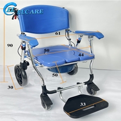 Xe Lăn Ghế Tắm Đa Năng Cao Cấp GBM-019