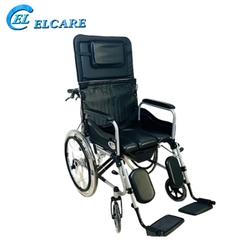 Xe Lăn Đa Năng Lucass X67 Có Bô, Ngả Nằm Khung Sắt Sơn