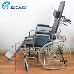Xe lăn đa năng Lucass X7A  có bô vệ sinh, ngả nằm
