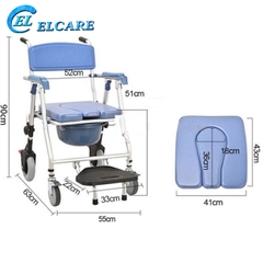 Ghế Bô Vệ Sinh Đa Năng GBM-016 Ghế bô, ghế tắm, xe lăn