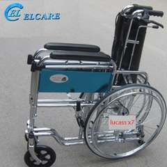 Xe lăn đa năng Lucass X7A  có bô vệ sinh, ngả nằm New