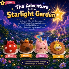 The Adventure in the Starlight Garden