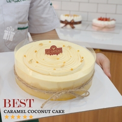 Bánh Caramel trứng dừa